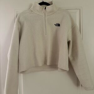 The North Face Off-White Fleece Jacket